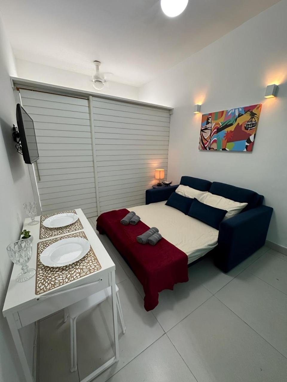 Apartamento Confortavel Estudio Com Linda Vista Do Mar